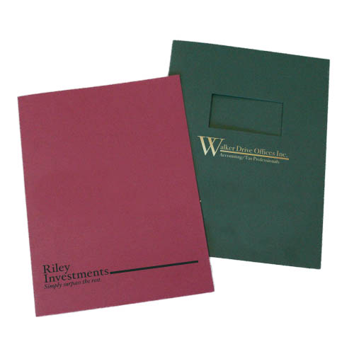 9 x 12 1 Piece Report Covers Folders - Manilla Smooth 150#- 50 Pack